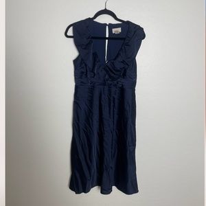 ⭐️ Ruffled Work Business Casual Classy Elegant Ruffle Chic Glam Girly Art Dress